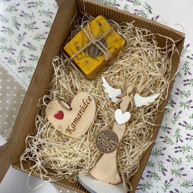 Malá dárková sada mýdlo Kamarádce N